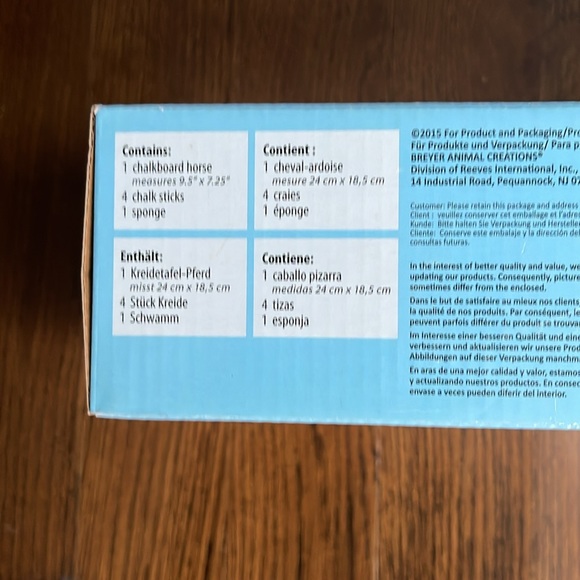 Breyer My Dream Horse craft create your own chalkboard horse- new never … - Picture 5 of 6